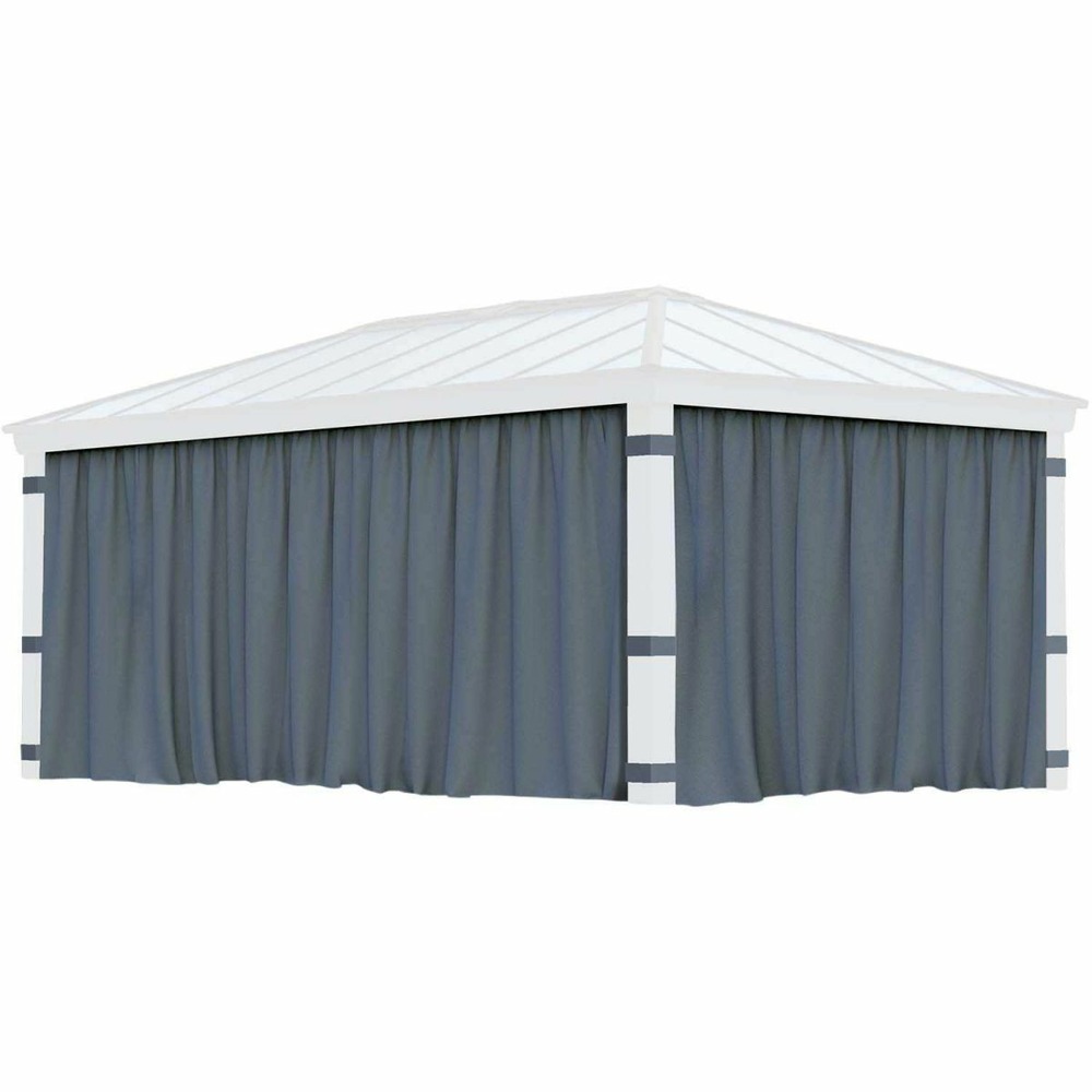 Rideaux pour tonnelle de jardin dallas pour tonnelle 5 x 2 m
