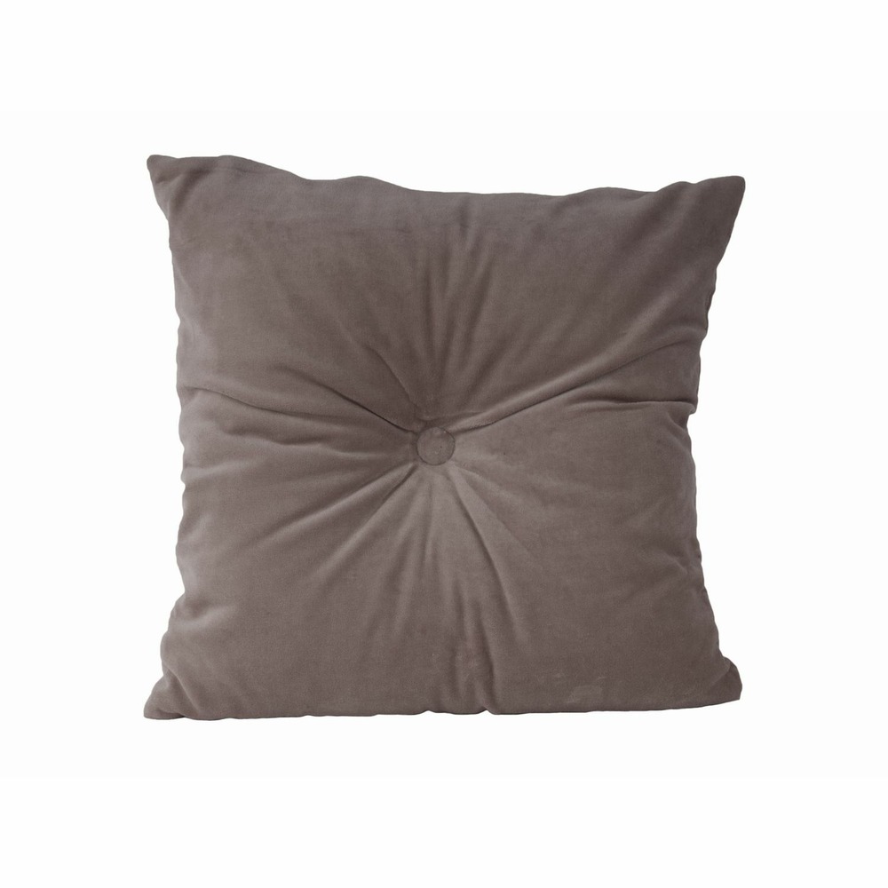 Coussin design carré en velours luxurious