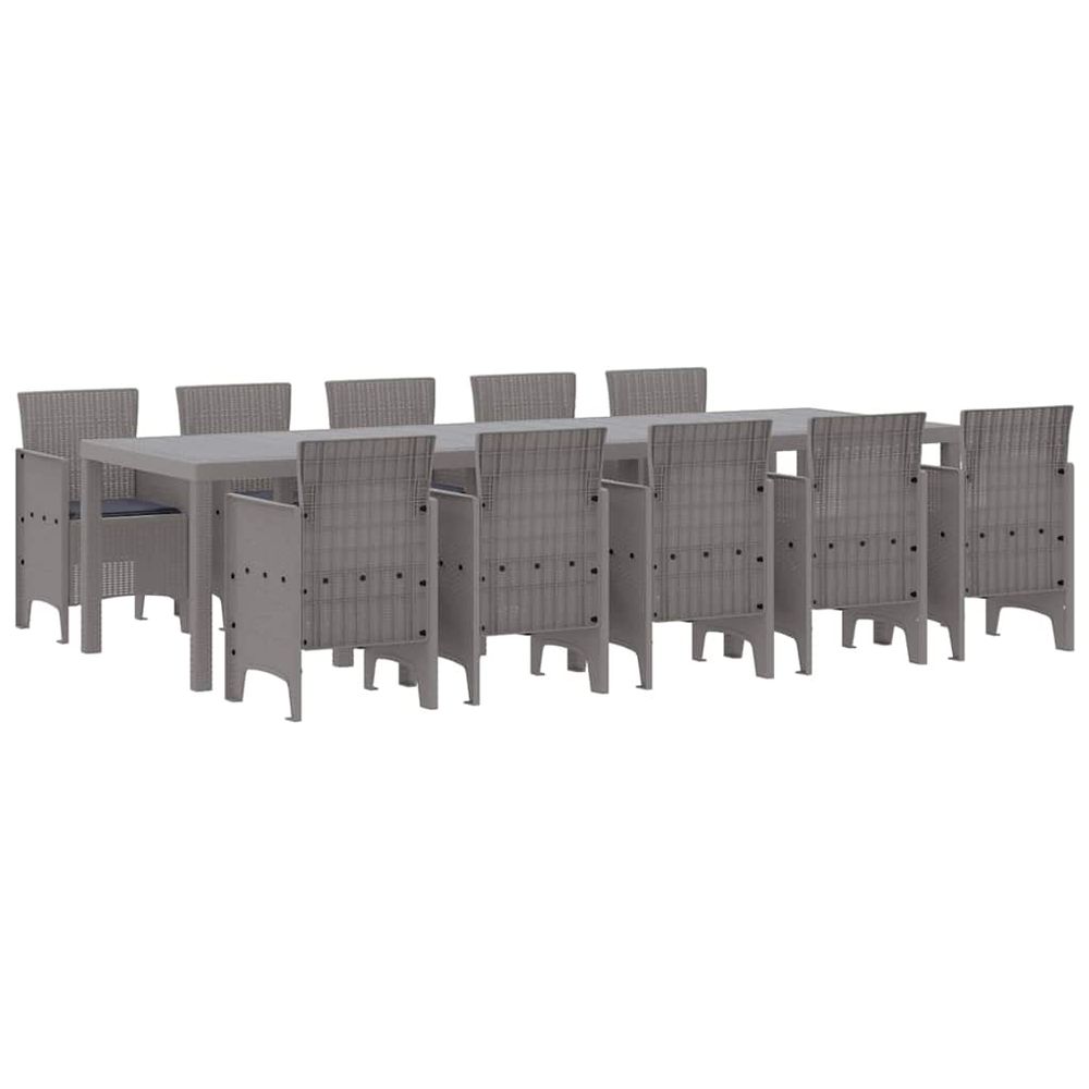 Ensemble de salle à manger pour jardin 11 pc