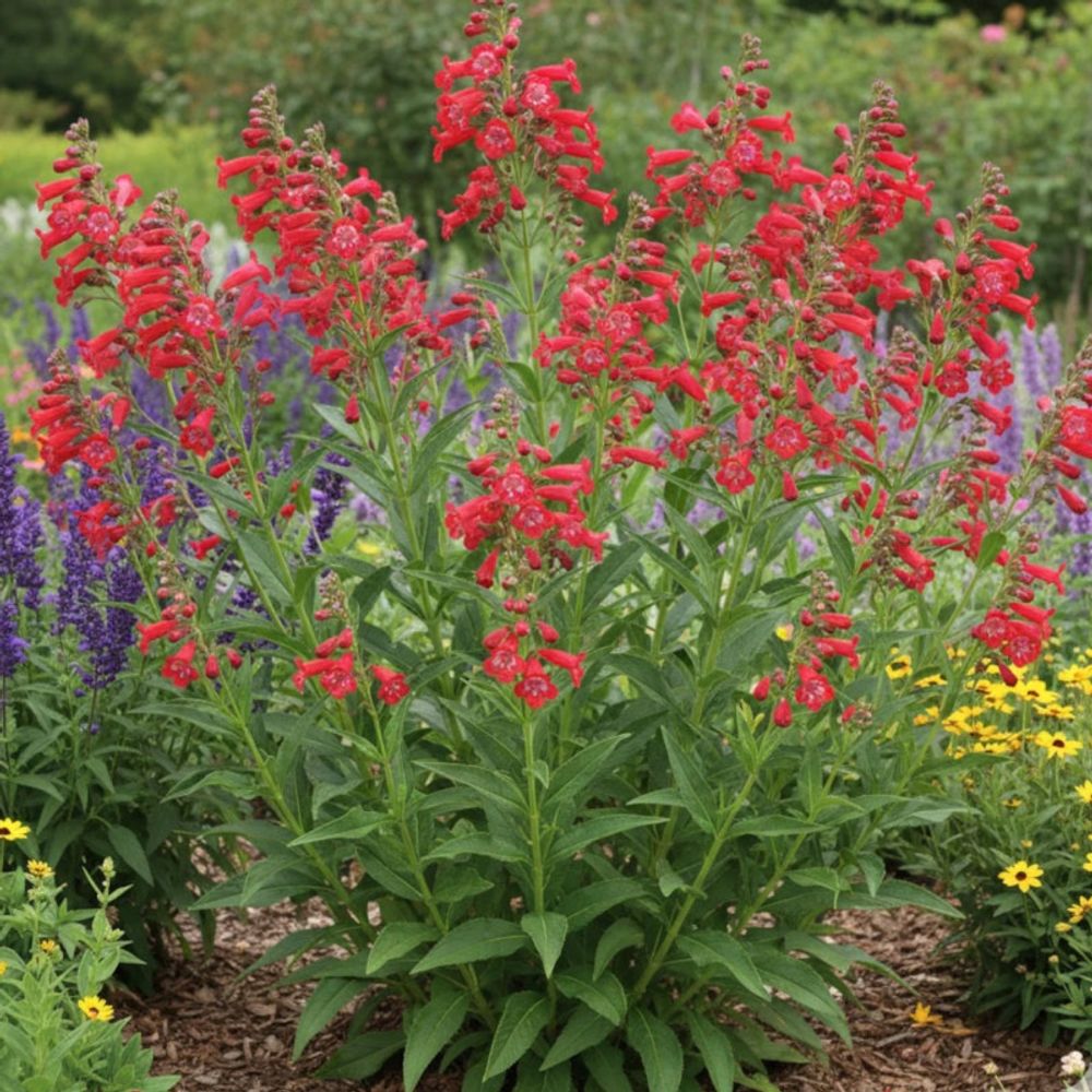 Penstemon chester scarlet lot de 9 godets