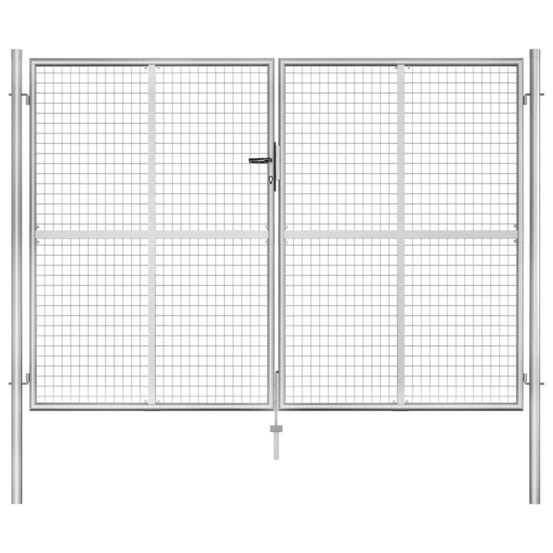 PORTE DE JARDIN ACIER GALVA 11-(864213)