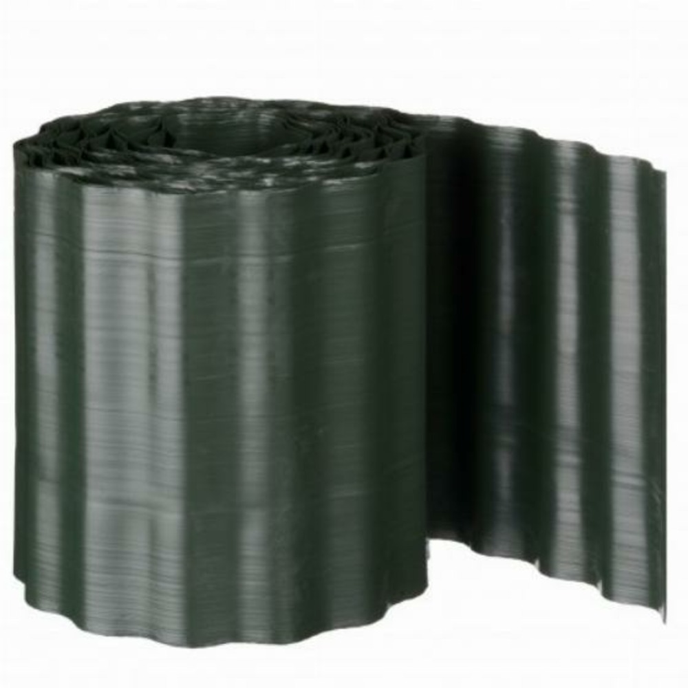 Bordure pour gazon en pvc ondulé - 9m - 9cm