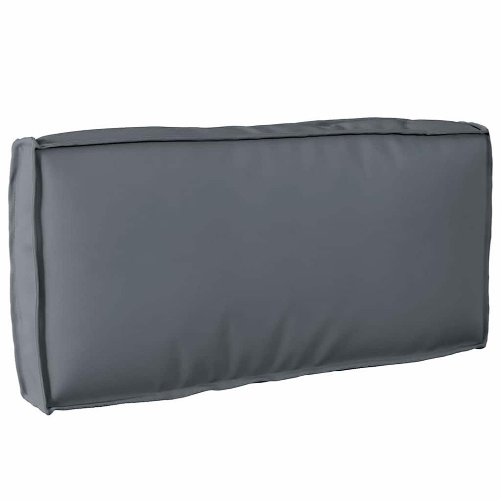 Coussin pour dossier de palette anthracite 80 x 40 x 12 cm