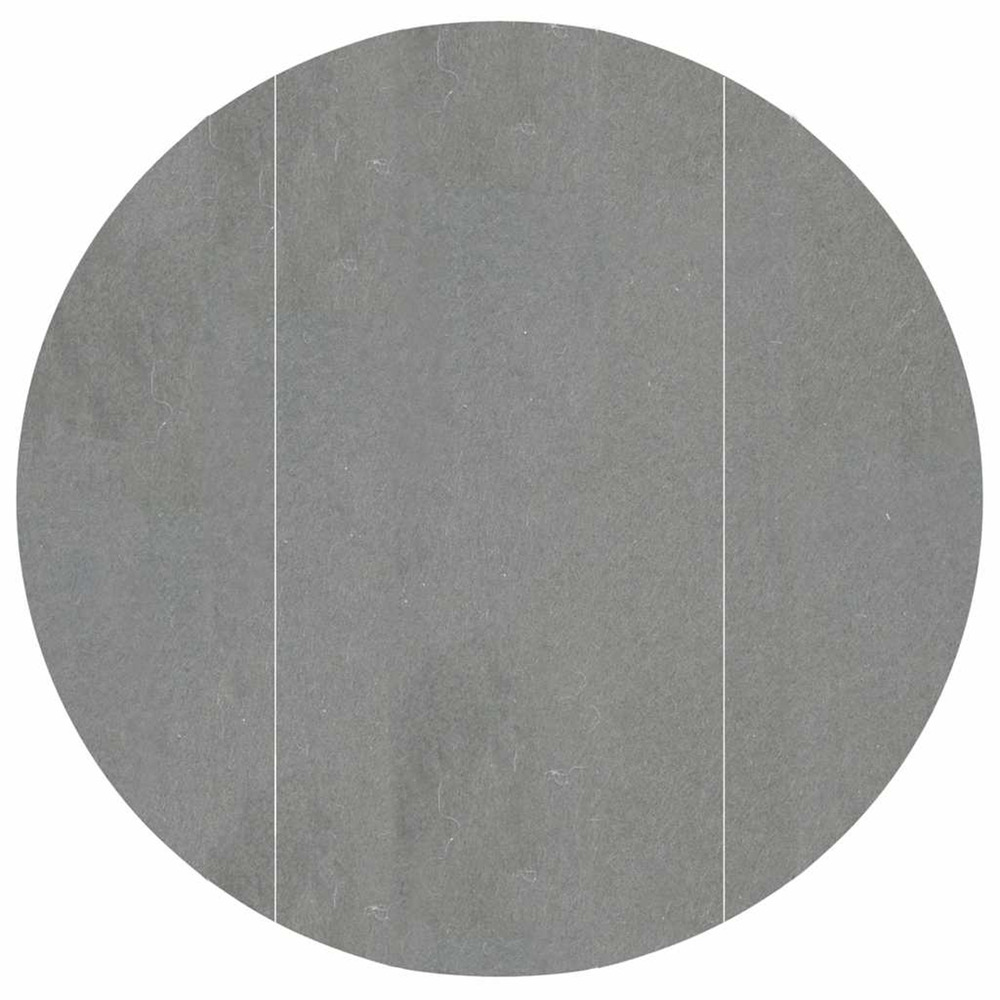 Bâche de piscine gris clair ø306 cm géotextile polyester