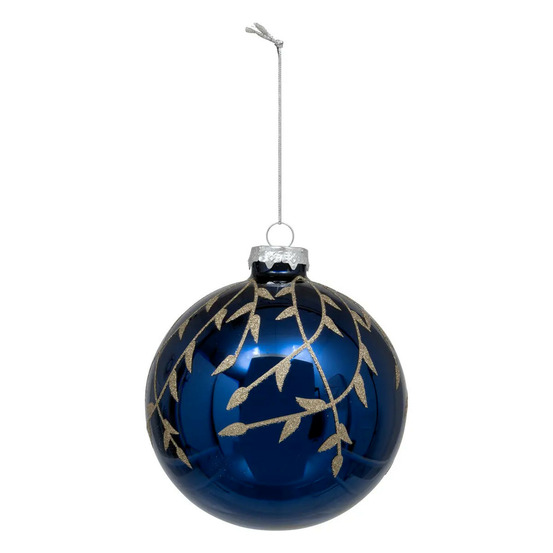 Boule de noël en verre