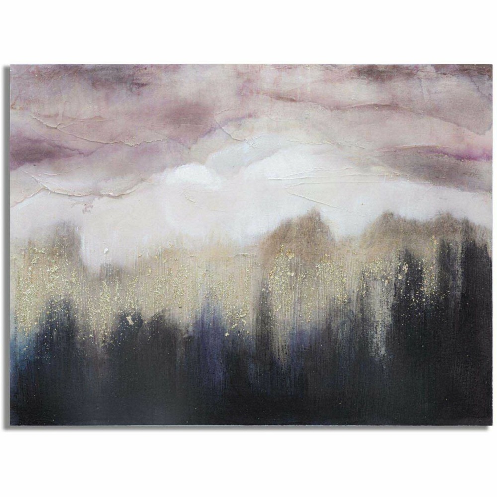 Tableau décoratif pink mountain 80 x 2.7 x 60 cm