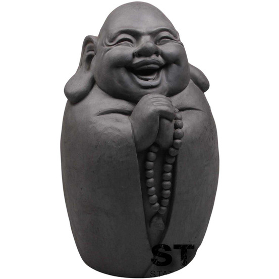 Bouddha heureux en résine 28 x 26 x 46 cm