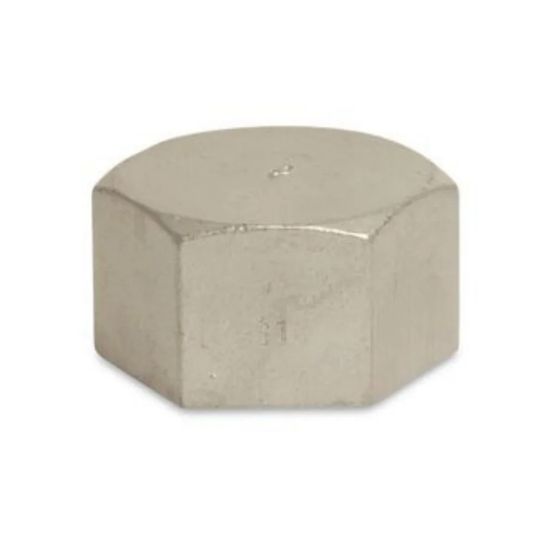 Capuchon fileté inox 1/4', raccord fileté inox, bouchon inox - boni-shop
