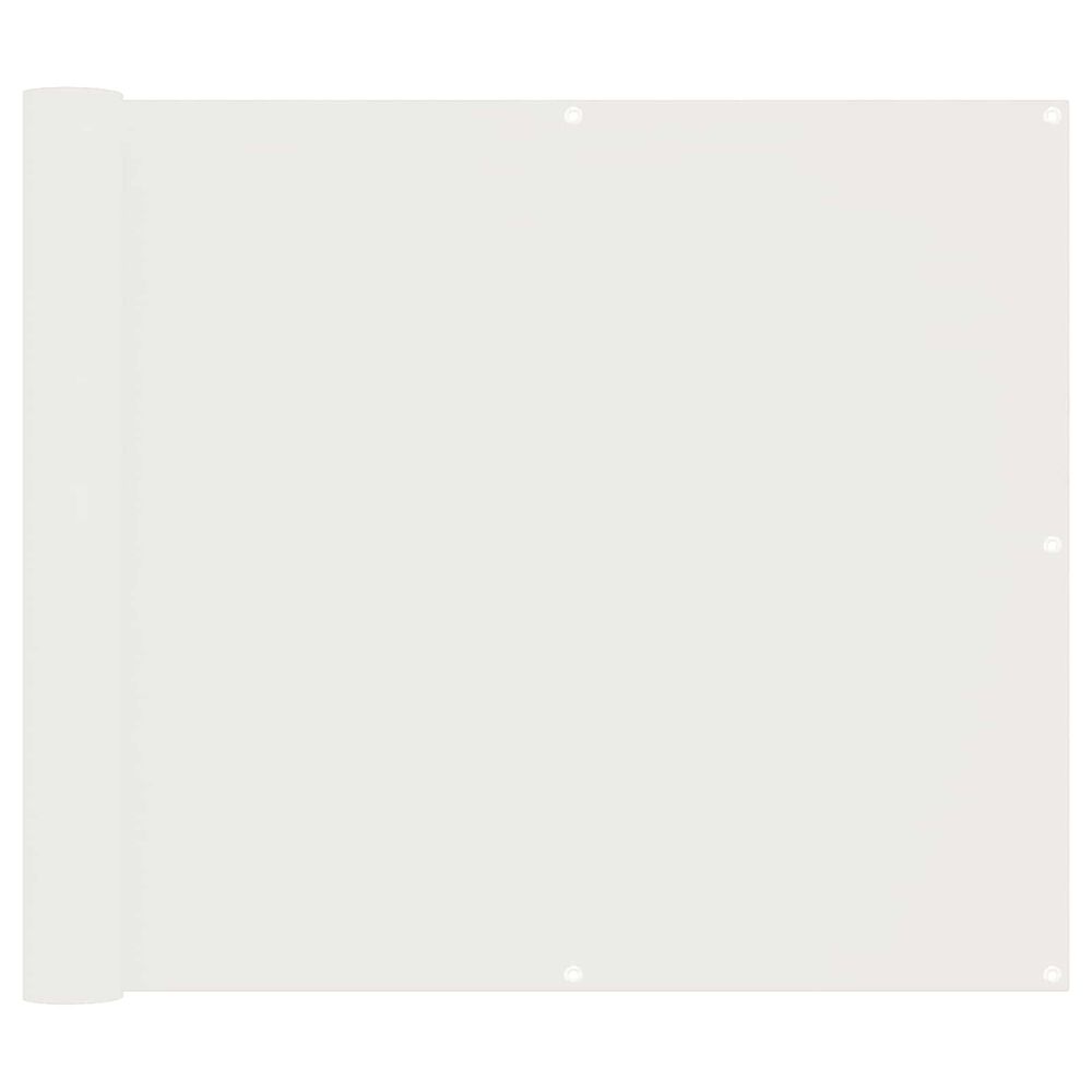 Écran de balcon 90 x 200 cm oxford alu enduit de pu