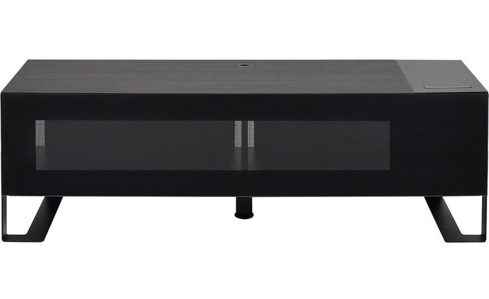 Meuble tv pour écran 30 à 55 + trappe carbon - 037410