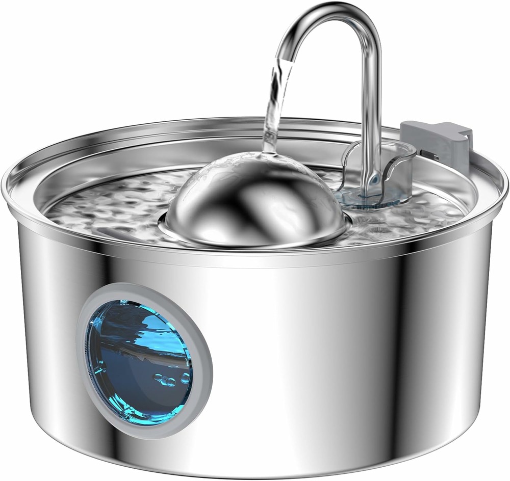 Fontaine a eau chat inox de 3,2l