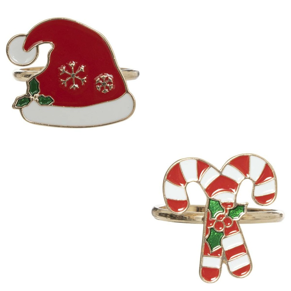 Rond serv bonnet sucre orge x2