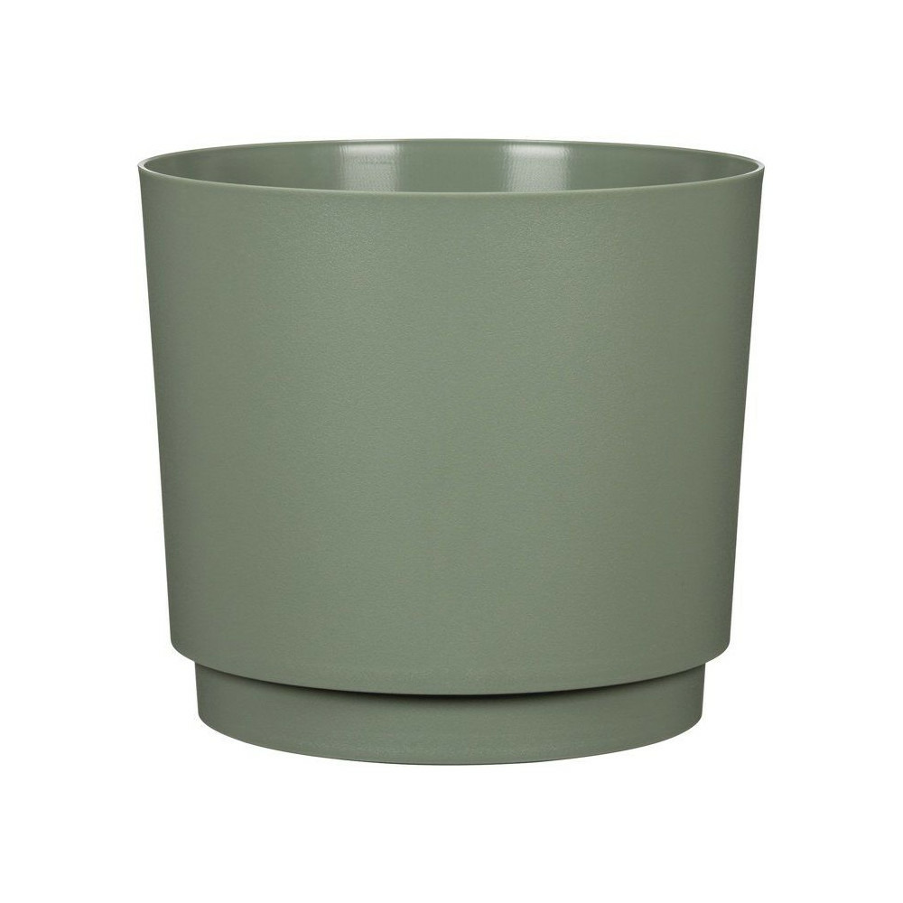 Pot de fleurs rond - deroma - 236 - 13 l - ø 29 cm - vert