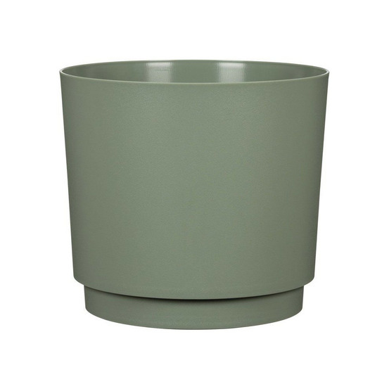 Pot de fleurs rond - deroma - 236 - 13 l - ø 29 cm - vert