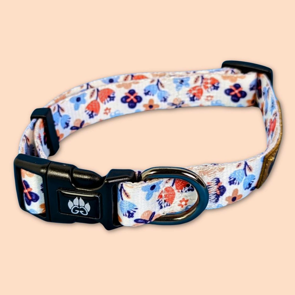 Collier pour chien printemps - m