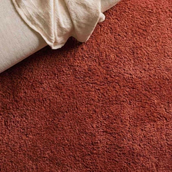 Tapis rouge marsala 100x150cm, serik