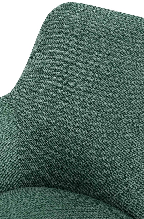 Chaise de salle à manger en tissu olema