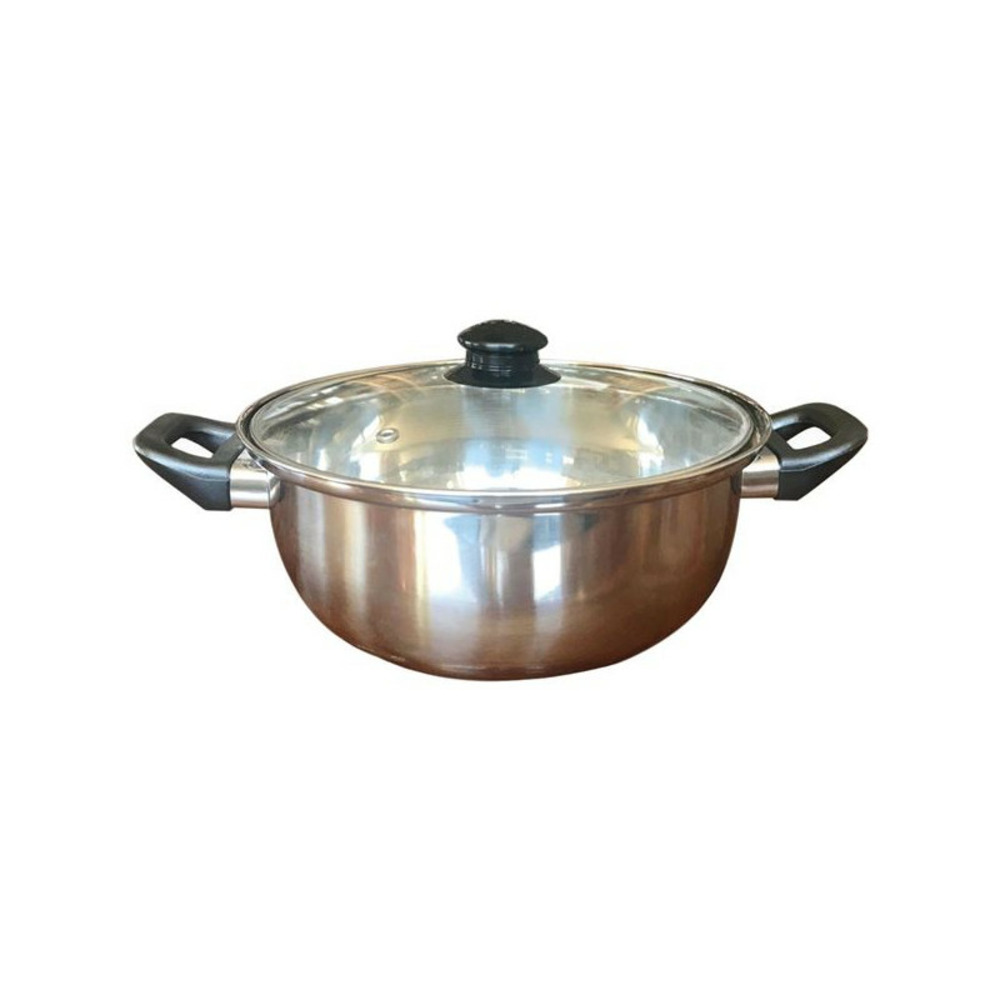 Friteuse inox 26cm 4l8 cv verre bouton baumalu - 342761