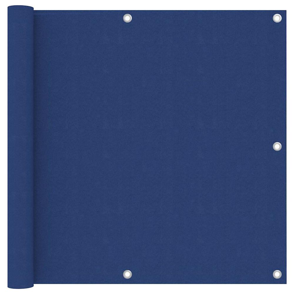 Écran de balcon bleu 90x600 cm tissu oxford