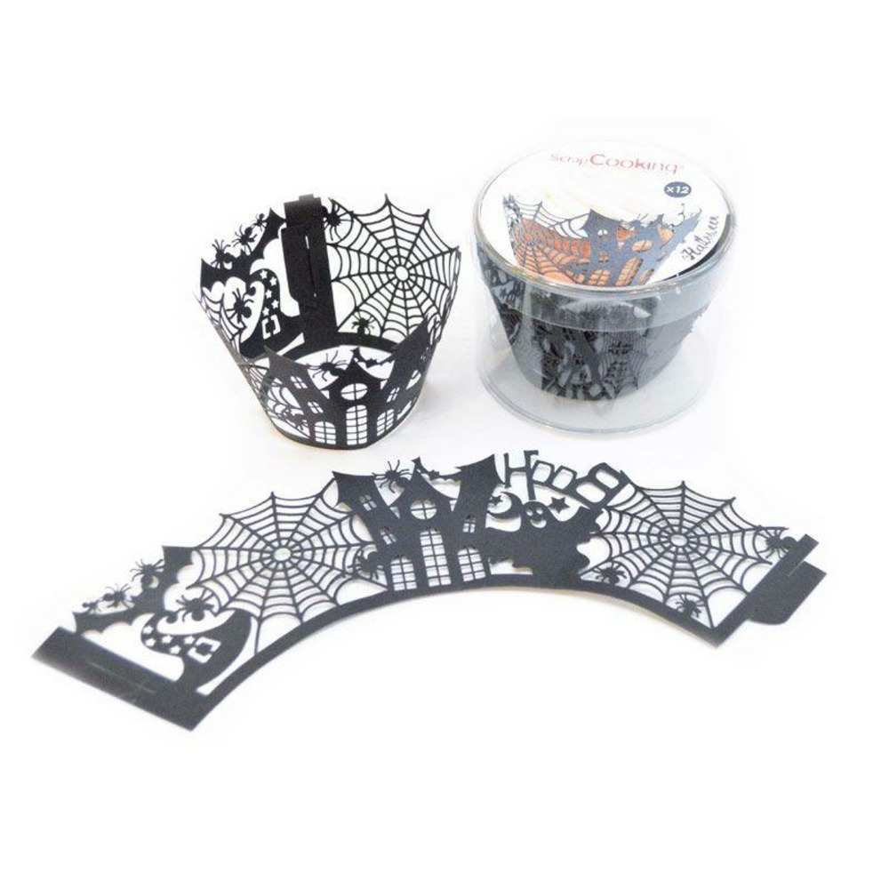 12 contours pour cupcakes - halloween