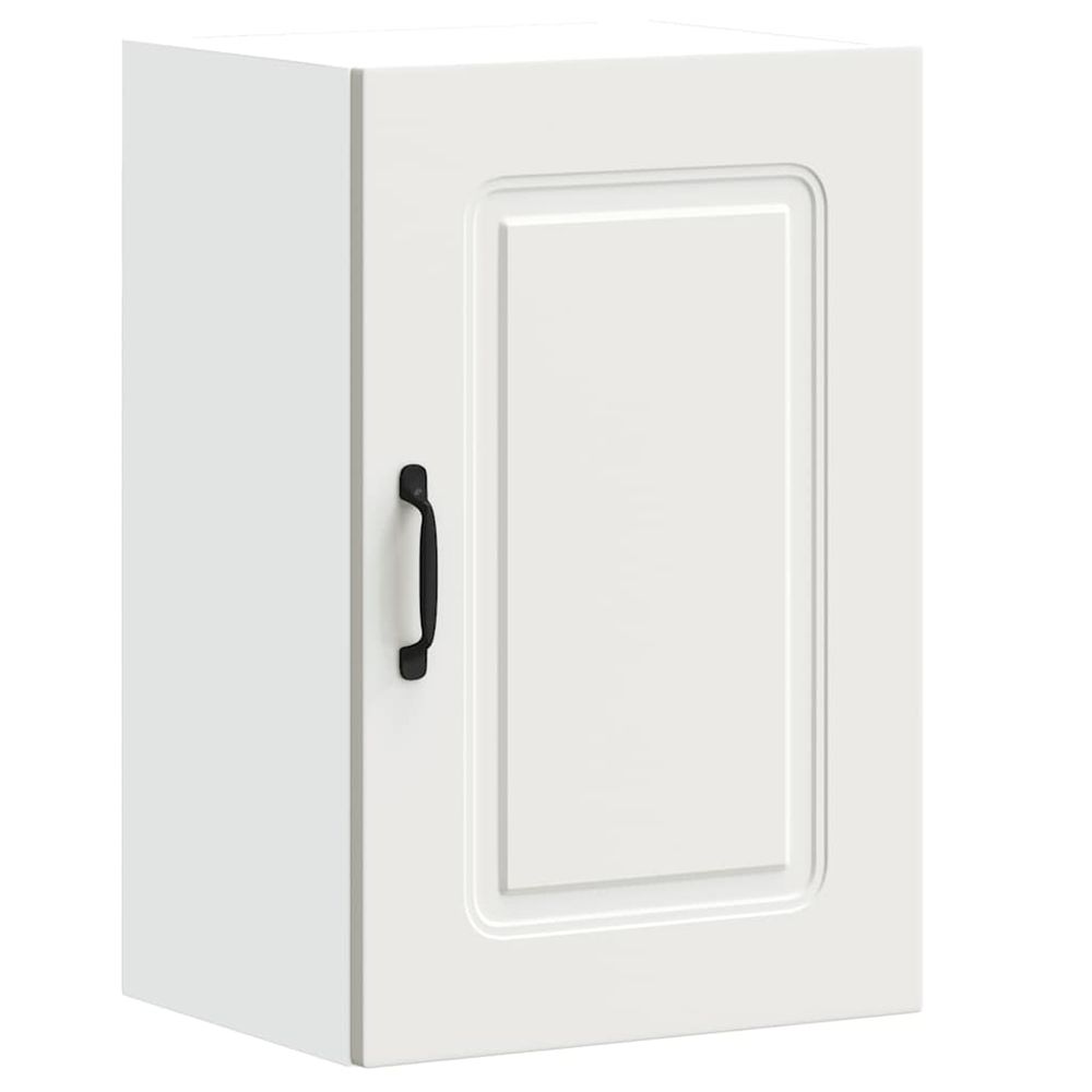 Armoire murale de cuisine kalmar blanc bois d'ingénierie