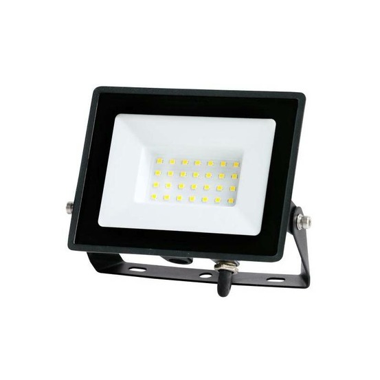 Projecteur led mh 30w noir 4000k ip65 blanc naturel