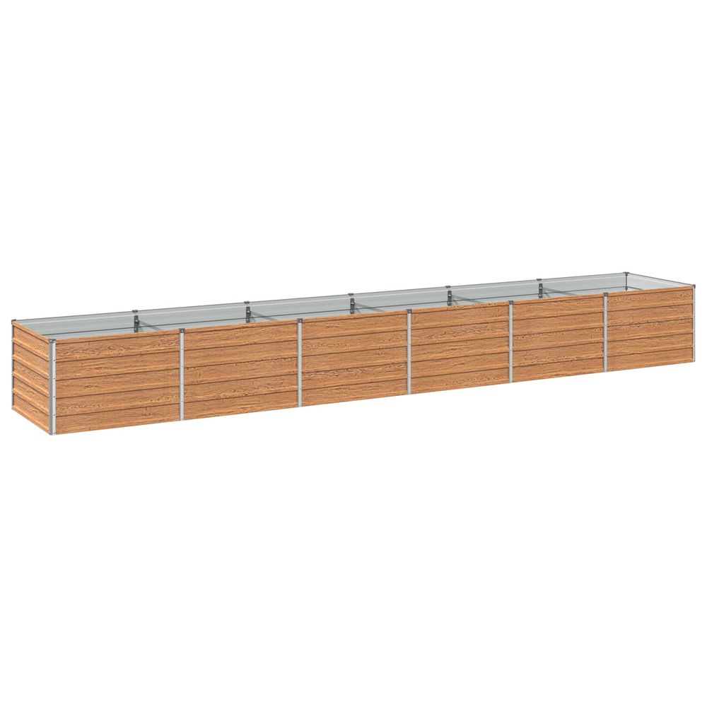 Jardin surélevé chêne brun 480 x 80 x 55 cm