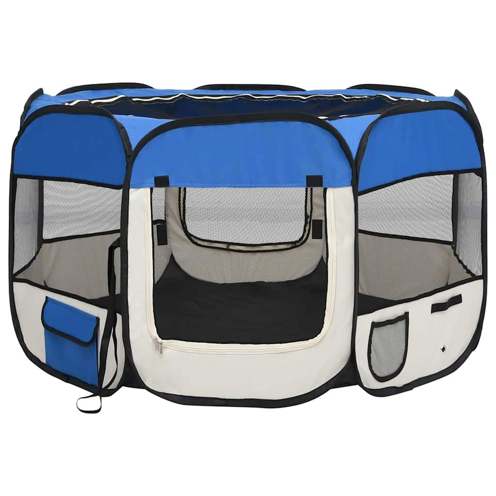 Parc pliable pour chien avec sac de