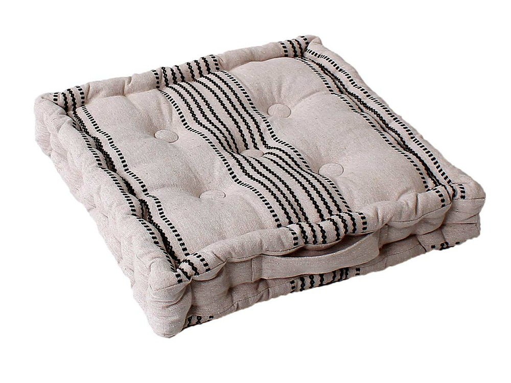 Coussin de sol linéa éru 40 x 40 cm