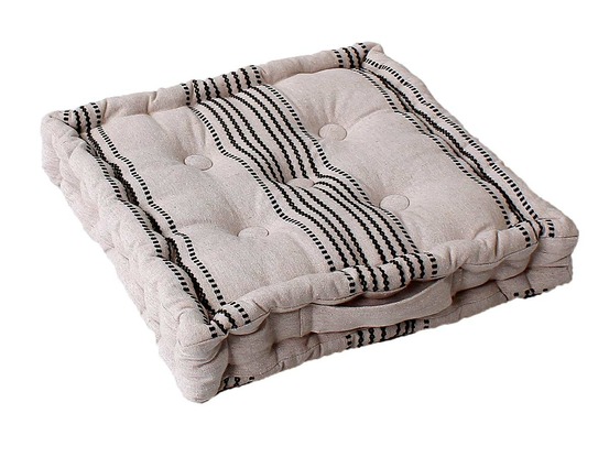 Coussin de sol linéa éru 40 x 40 cm
