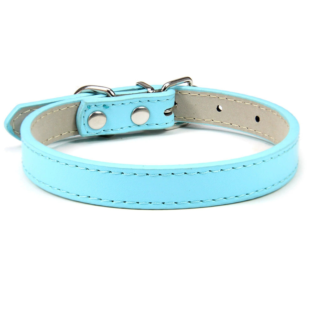 Dtopbuyage collier en cuir pour chats et chiens
