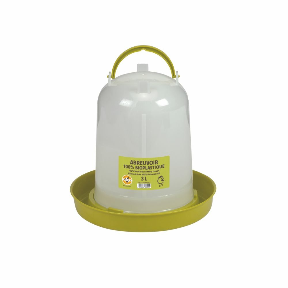 Abreuvoir bioplastique 3 l pour volailles