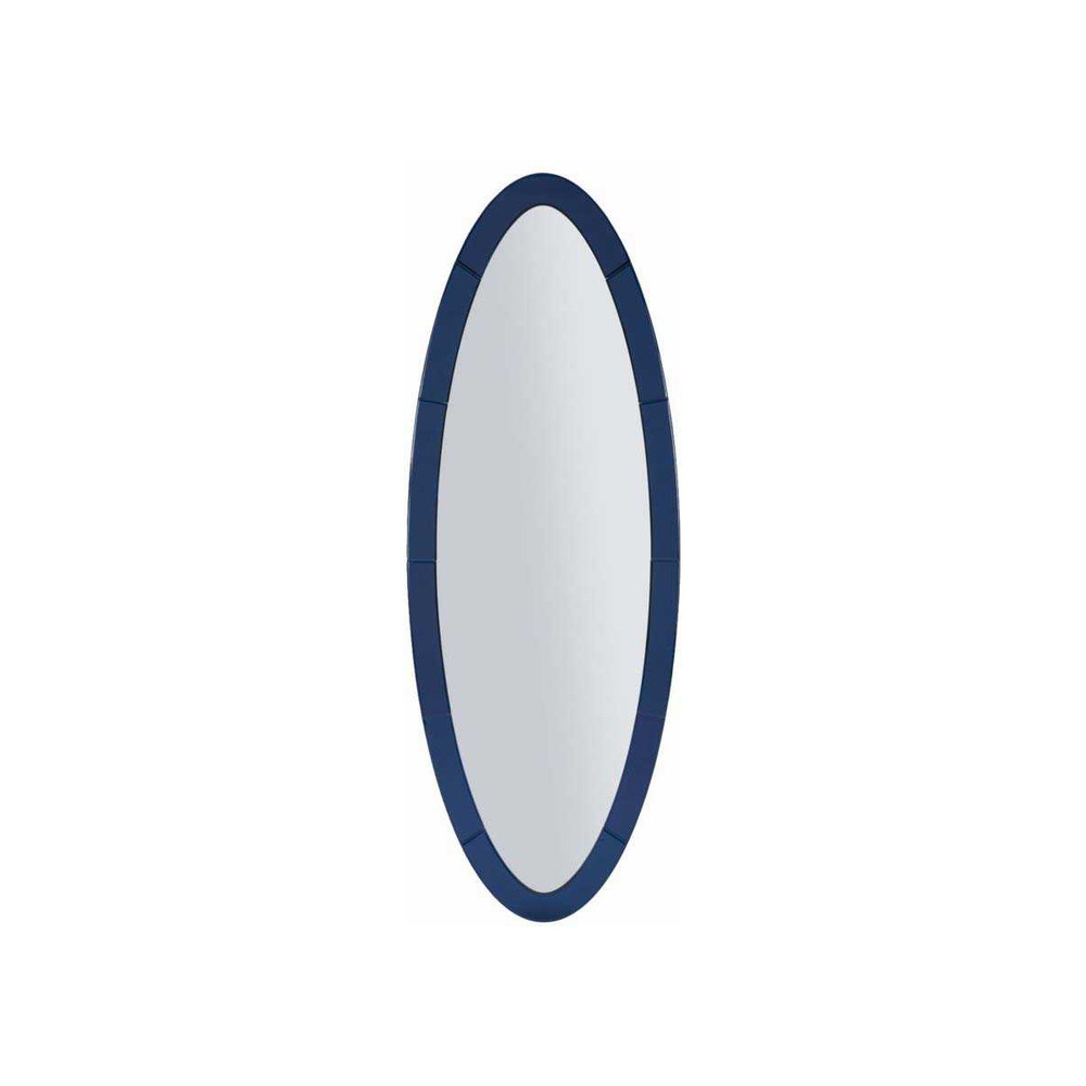 Miroir en mdf oslo 55 x 2 x 150 cm bleu
