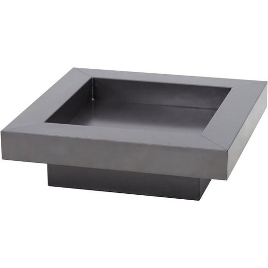 Brasero en acier plateau design 80 cm