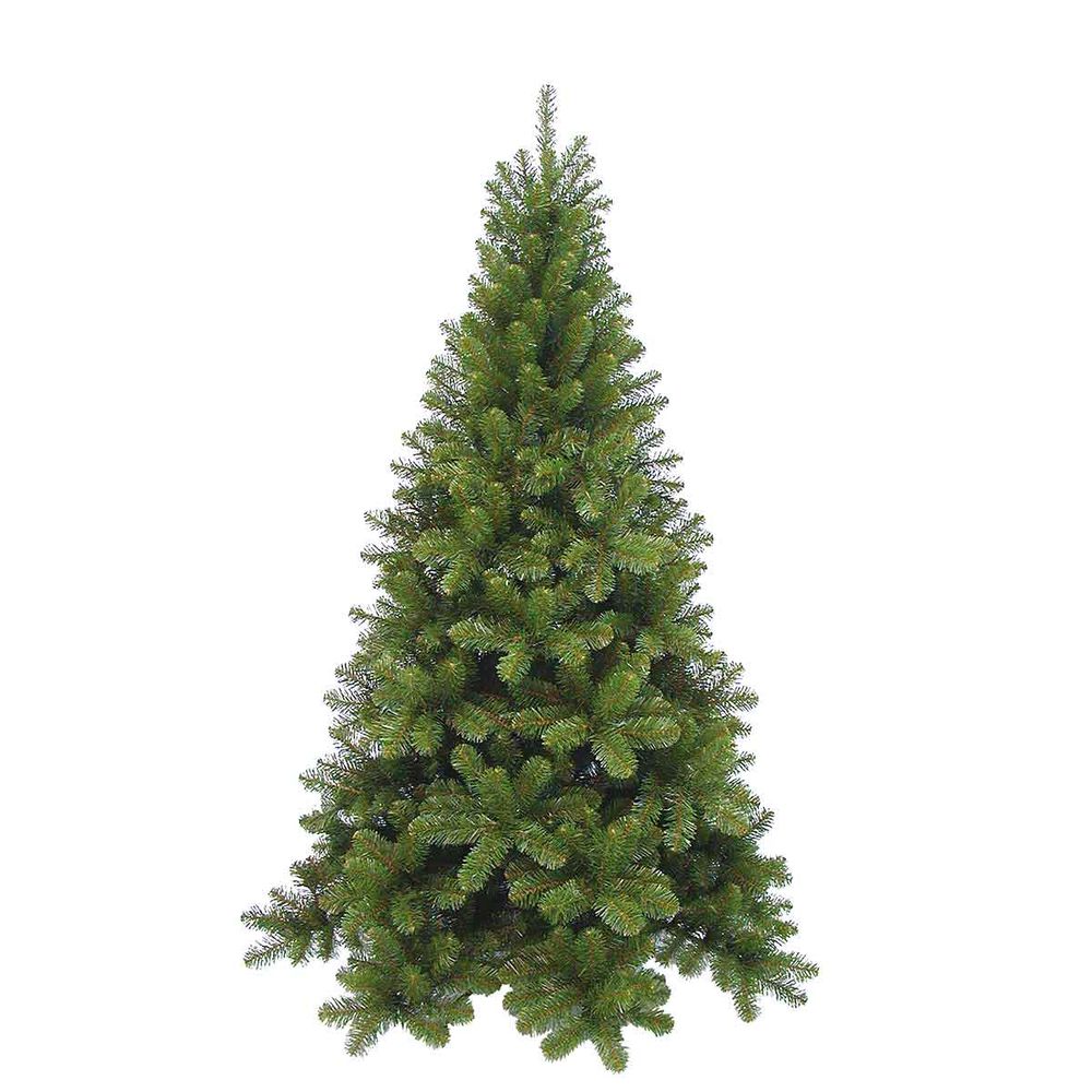 Triumph tree arbre de noël artificiel tuscan - 142x142x230 cm - pvc - vert