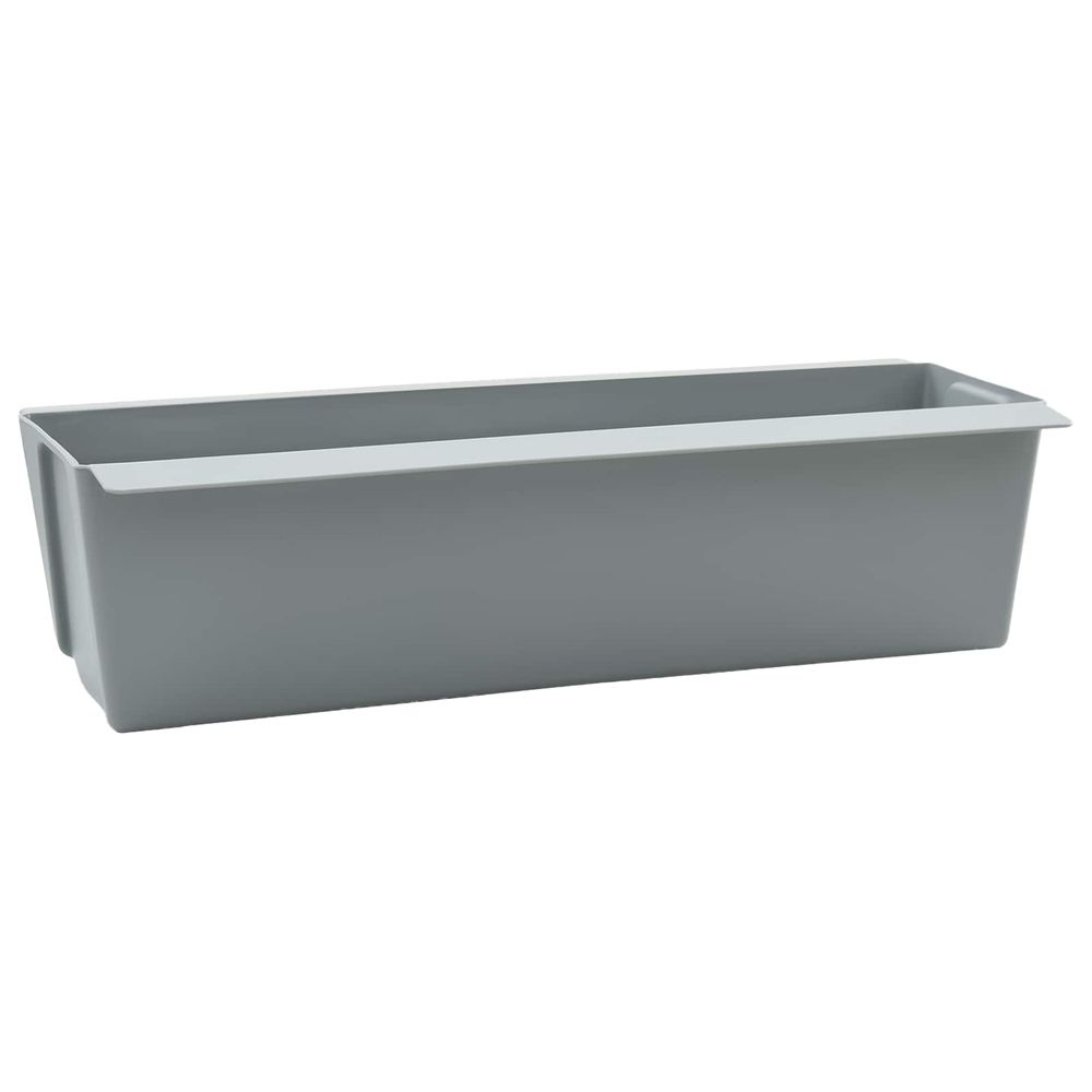 Caisses à fleurs pour palettes euro 24 pc gris clair