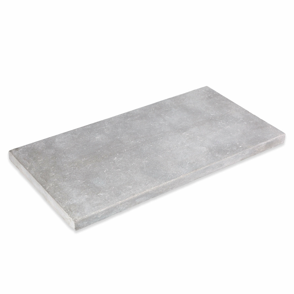 Margelle de piscine 61x33x3cm pierre naturelle atlas gris bord droit