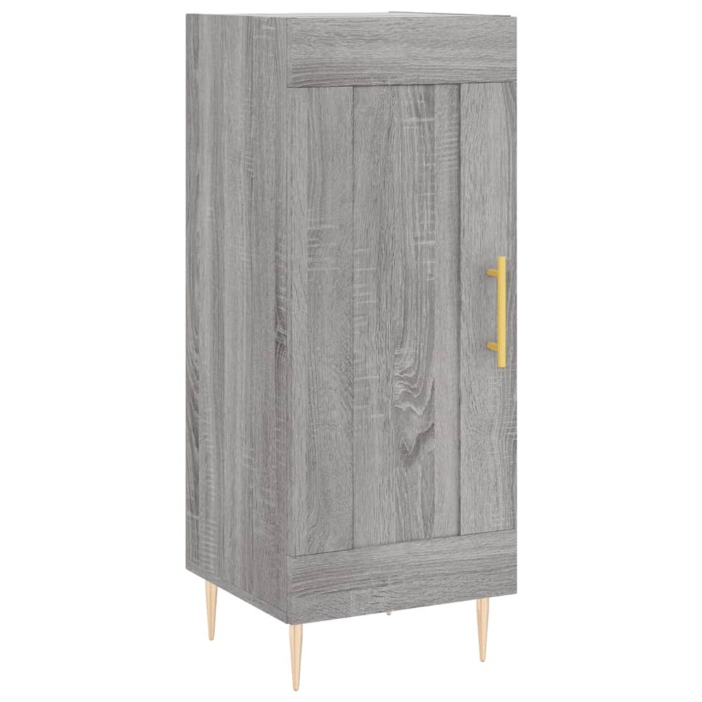 Buffet bahut commode armoire meuble de rangement organisateur cuisine salle de séjour salon sonoma 34,5 x 34 x 90 cm bois d'i