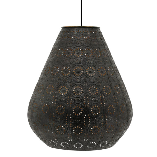 Suspension en métal ajouré