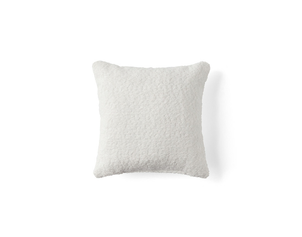 Rune - coussin - en tissu bouclette - 37x37 cm