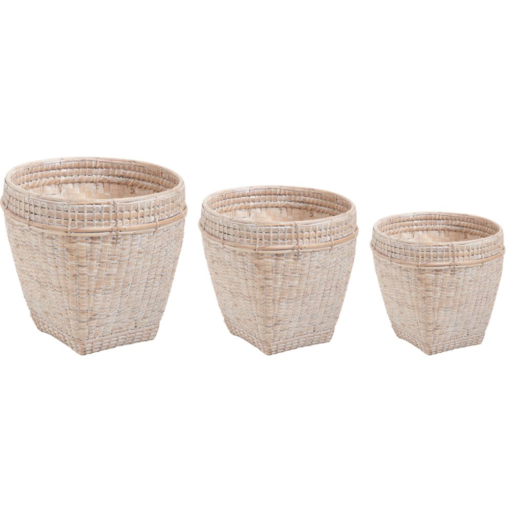 Cache-pots en bambou | Truffaut