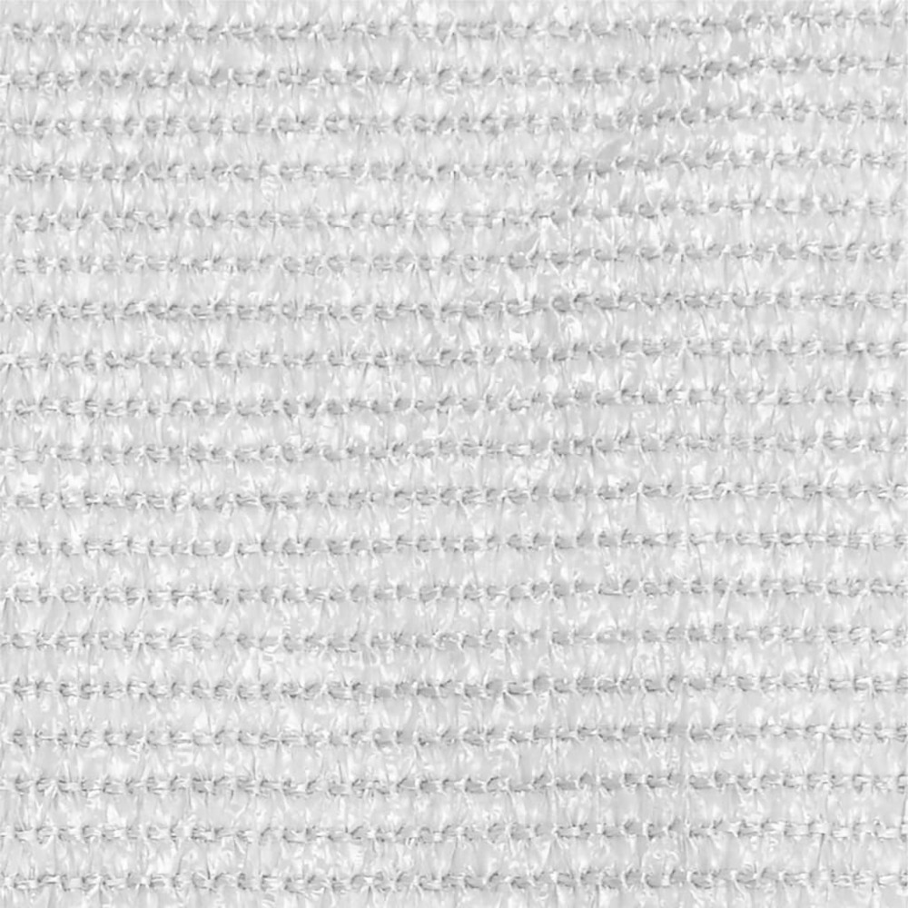 Écran de balcon blanc 120x600 cm pehd