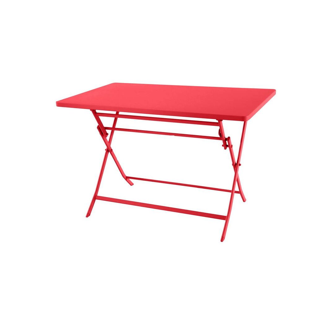 Table de jardin pliante rectangulaire 