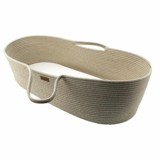 Couffin tressé honey moon ecru