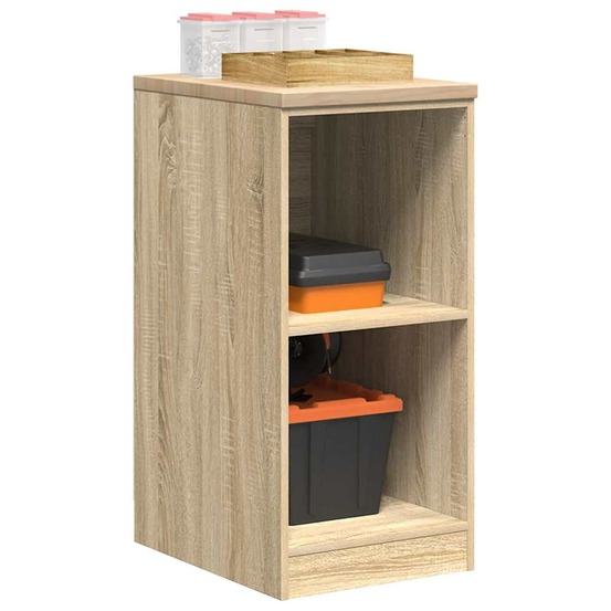 Armoire de rangement de garage chêne sonoma 40x51x85cm bois pin