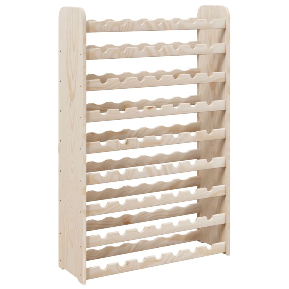 Casier à vin 72,5x25x111,5 cm bois de pin massif
