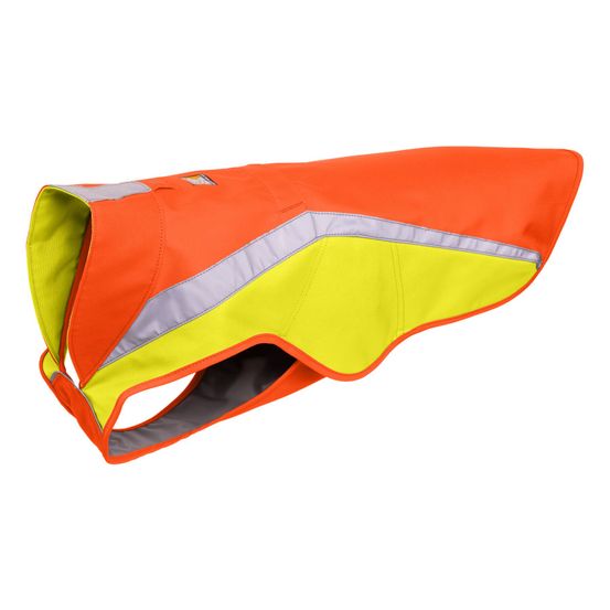 Veste haute visibilité et resistante aux intempéries lumenglow™ avec passage de laisse. Couleur: blaze orange (orange), taille: xs