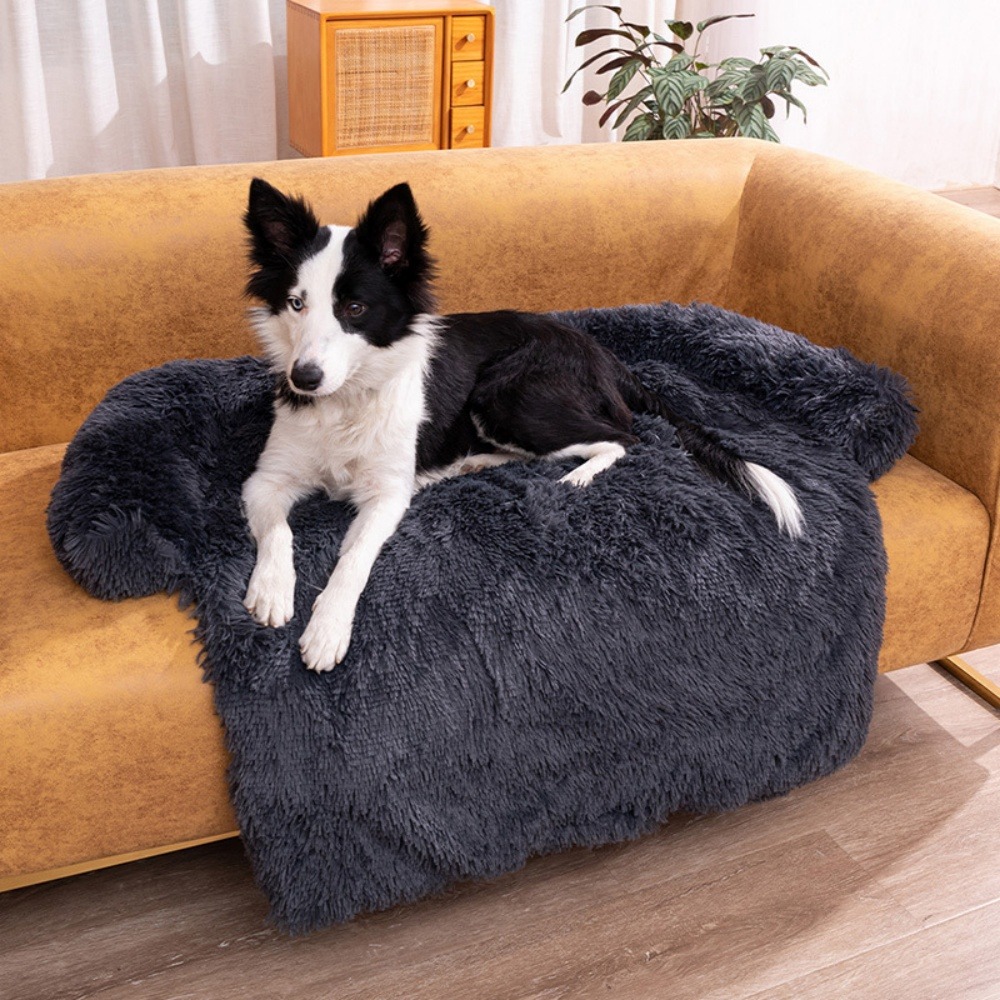 Tapis pour lit de chien en peluche, universel pour toutes saisons noir 95 x 80 x 15 cm
noir 105 x 95 x 15 cm