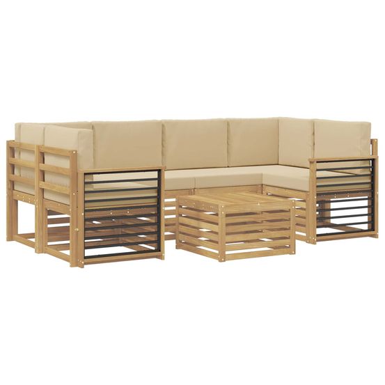 Ensemble de canapés d'extérieur 7 pc