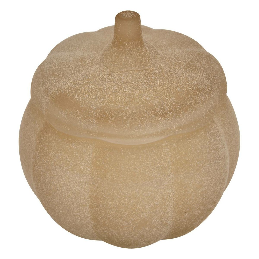 Bougie parfumée citrouille beige 100g